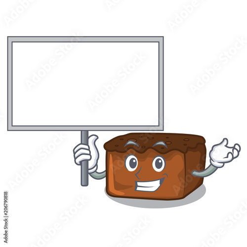 Bring board brownies character cartoon style