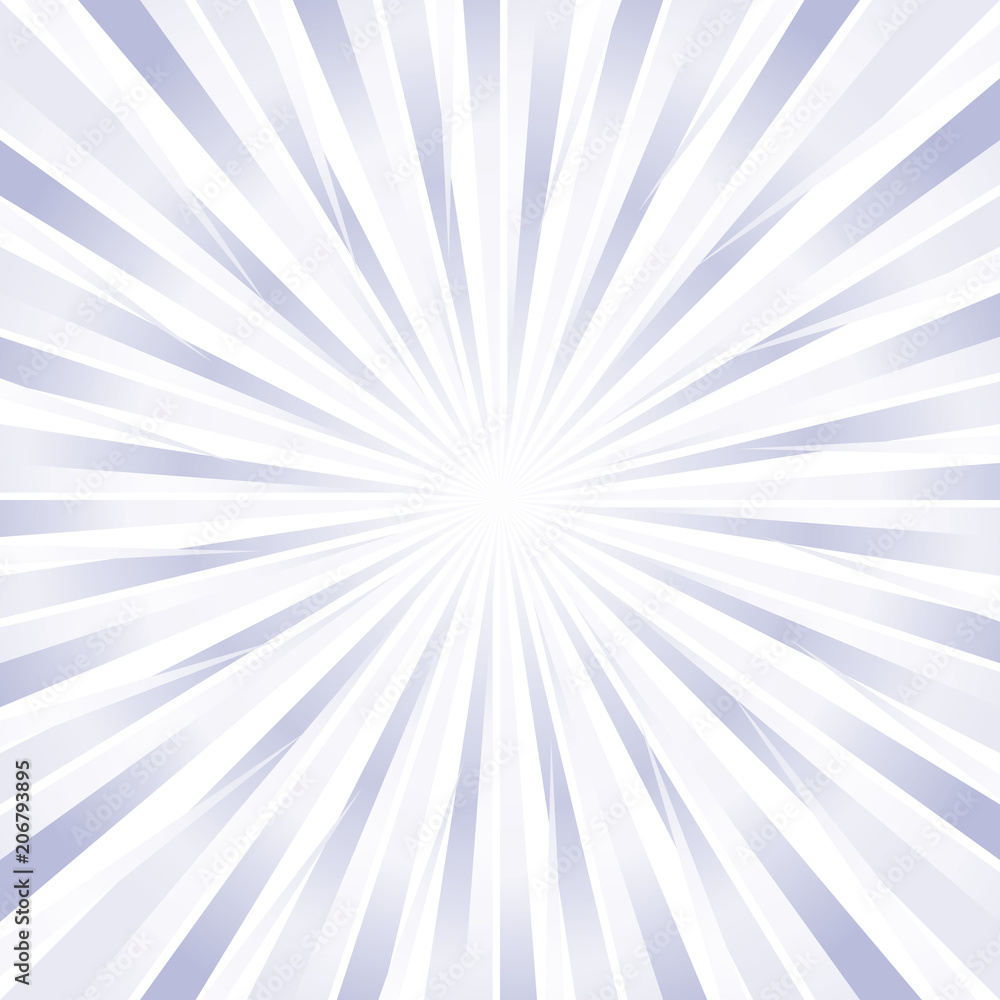 Abstract light Gray White rays background. Vector