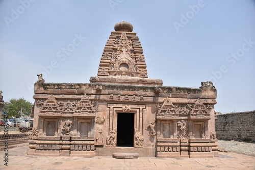 Chalukyan Hindu temples Navabrahma and Jogulamba temple  Alampur  Telengana  India