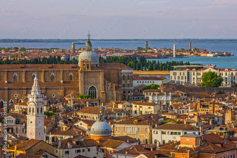Venice town panoramic view, Italy, Veneto