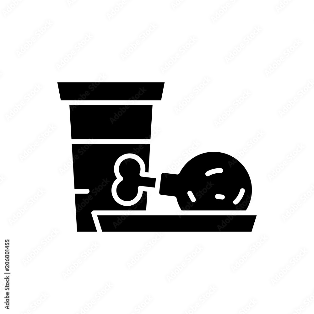 Eating black icon concept. Eating flat vector symbol, sign, illustration. Eating black icon concept. Eating flat vector symbol, sign, illustration.
