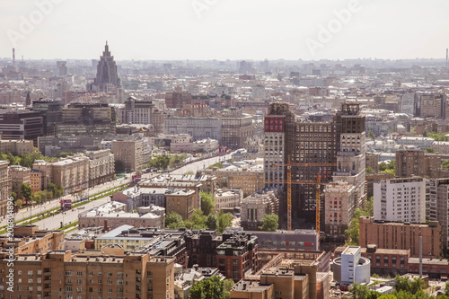 Moscow City center view