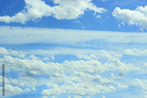 Fototapeta Naklejka Na Ścianę i Meble -  blue sky with clouds background