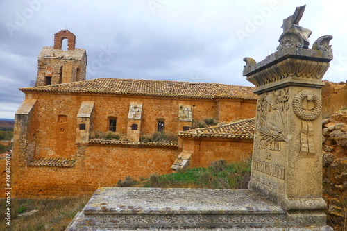 Monreal de Ariza, village of  Zaragoza.Aragon, Spain photo