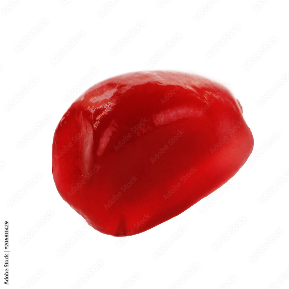 pomegranate berry isolated on white background without shadow pomegranate berry isolated on white background without shadow