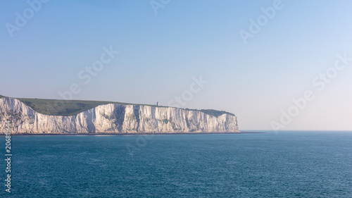 The White Cliffs of Dover From the Sea.