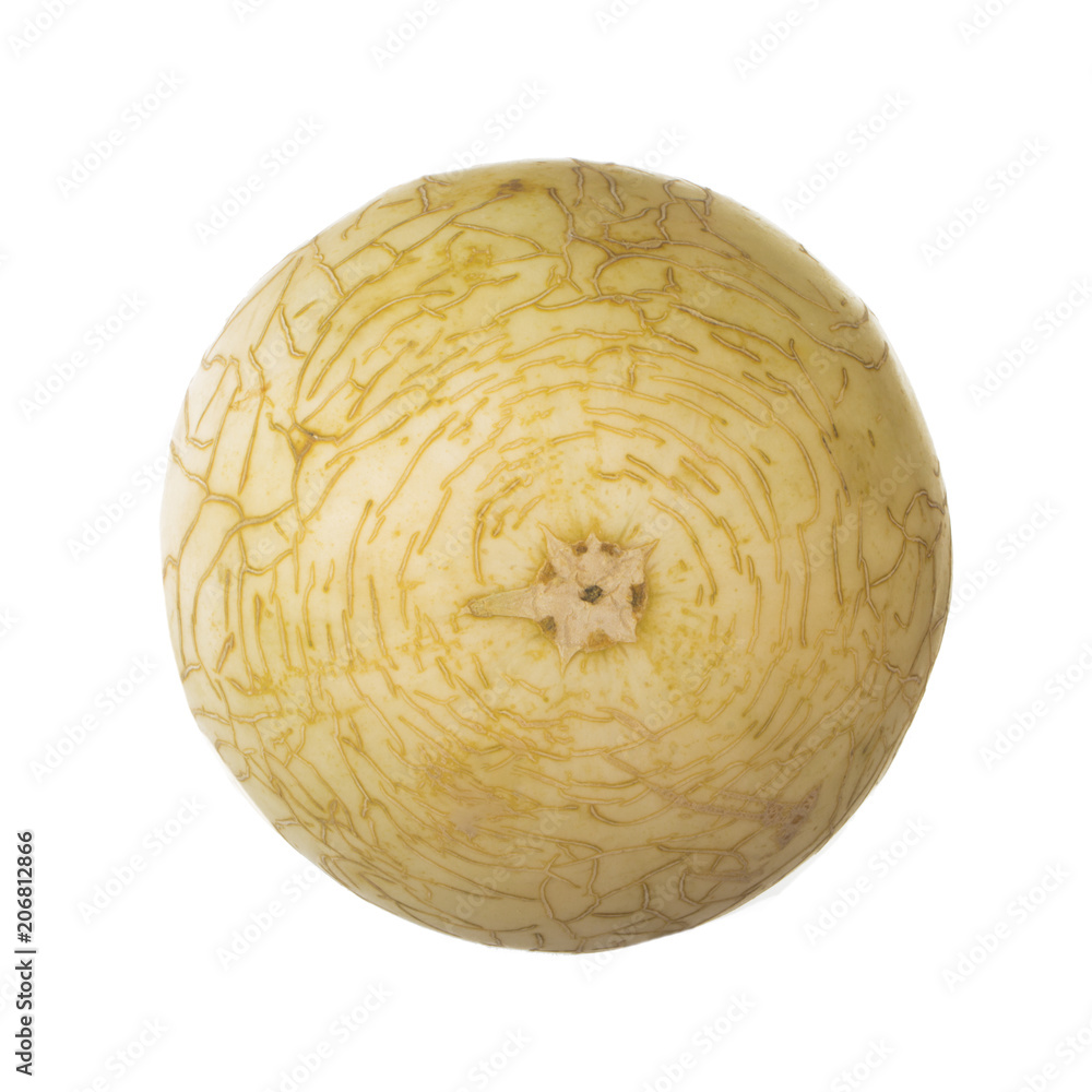 Cantaloupe isolated on white background Cantaloupe isolated on white background