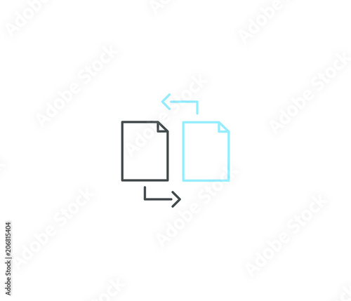 File transfer icon 