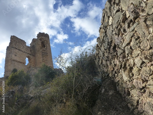 Pelegrina, pueblo de Sigüenza, en la provincia de Guadalajara (Castilla la Mancha, España) situado junto al parque natural del Barranco del Río Dulce photo