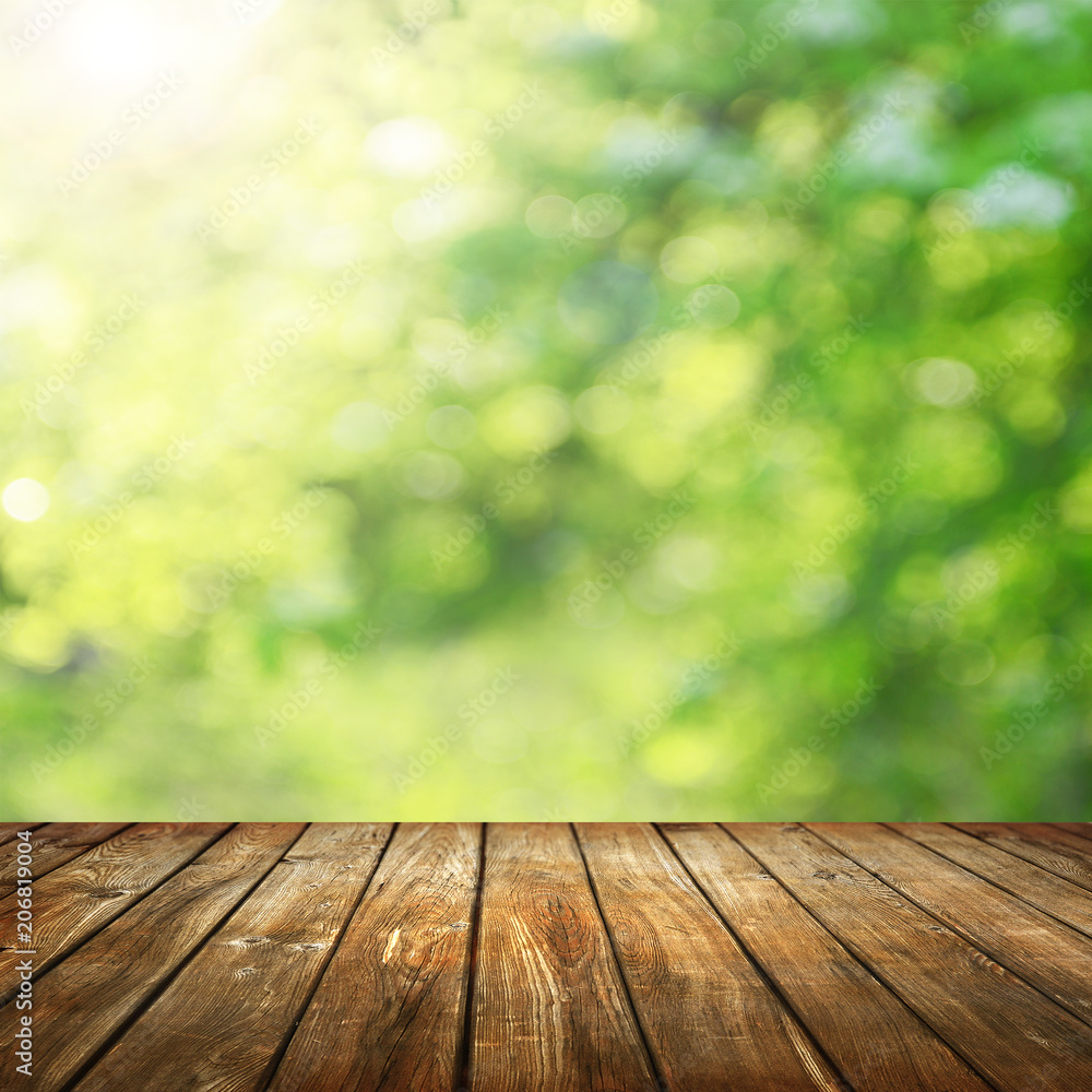 Empty table background Empty table background