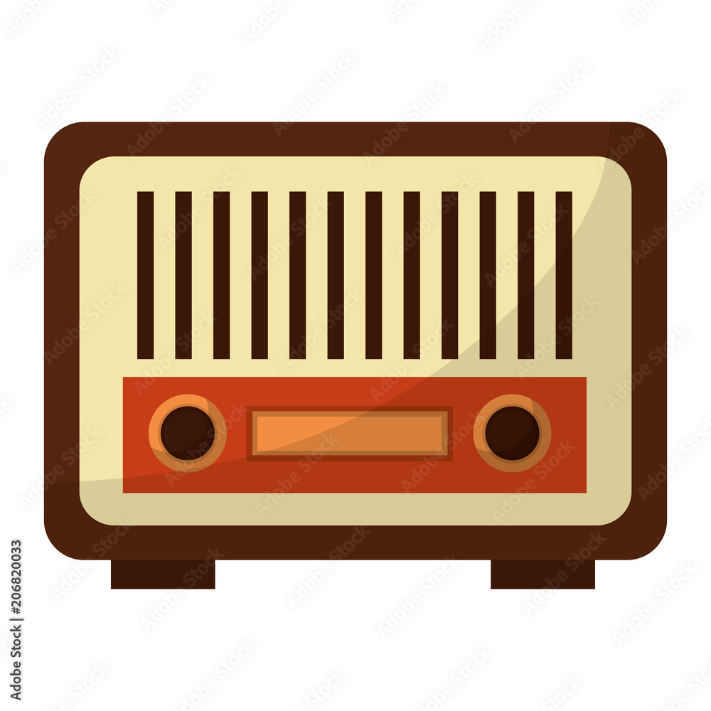 radio music retro style vector illustration design radio music retro style vector illustration design