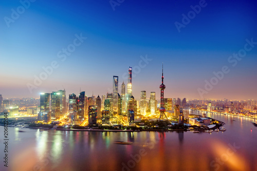 the cityscape of modern city © zhu difeng