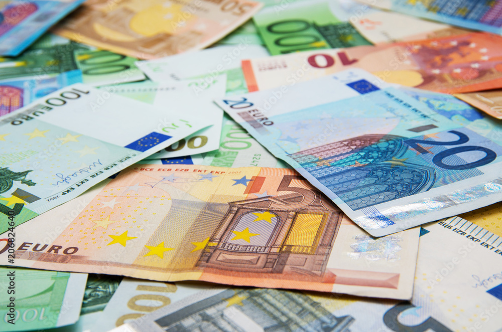 Euro Money Banknotes