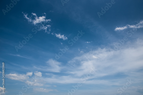 Sky with clouds