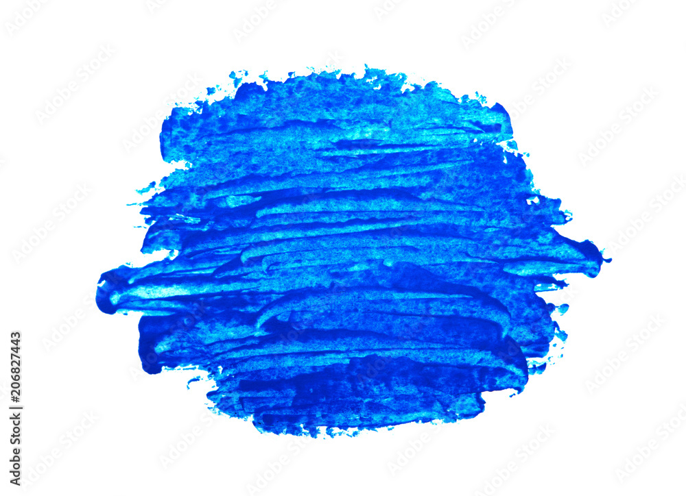 Blue ink background painted by brush. Blue ink background painted by brush.