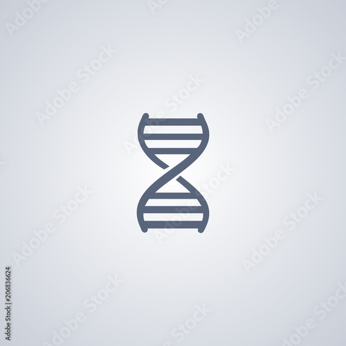 Dna icon, genetic icon