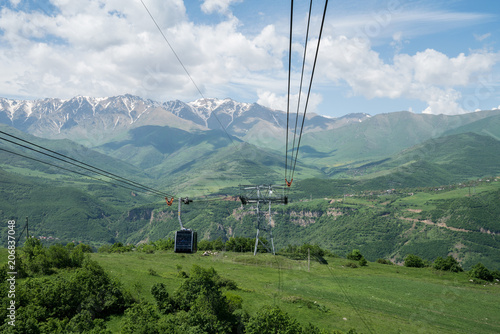 cable car to Tatev monastery, Armenia