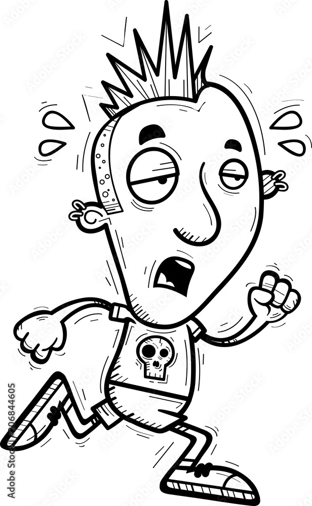 Exhausted Cartoon Punk Exhausted Cartoon Punk