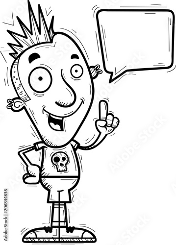 Cartoon Punk Talking
