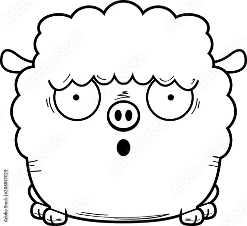 Surprised Little Lamb