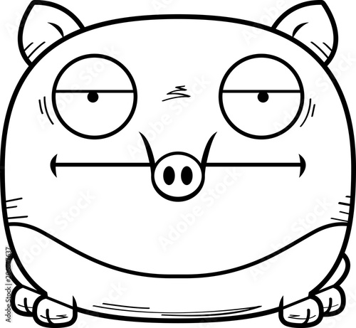 Bored Cartoon Tapir