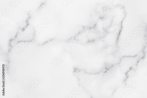 White marble texture with natural pattern for background © ParinPIX