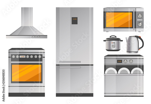 Electric Appliance and Modern Kitchenware Set