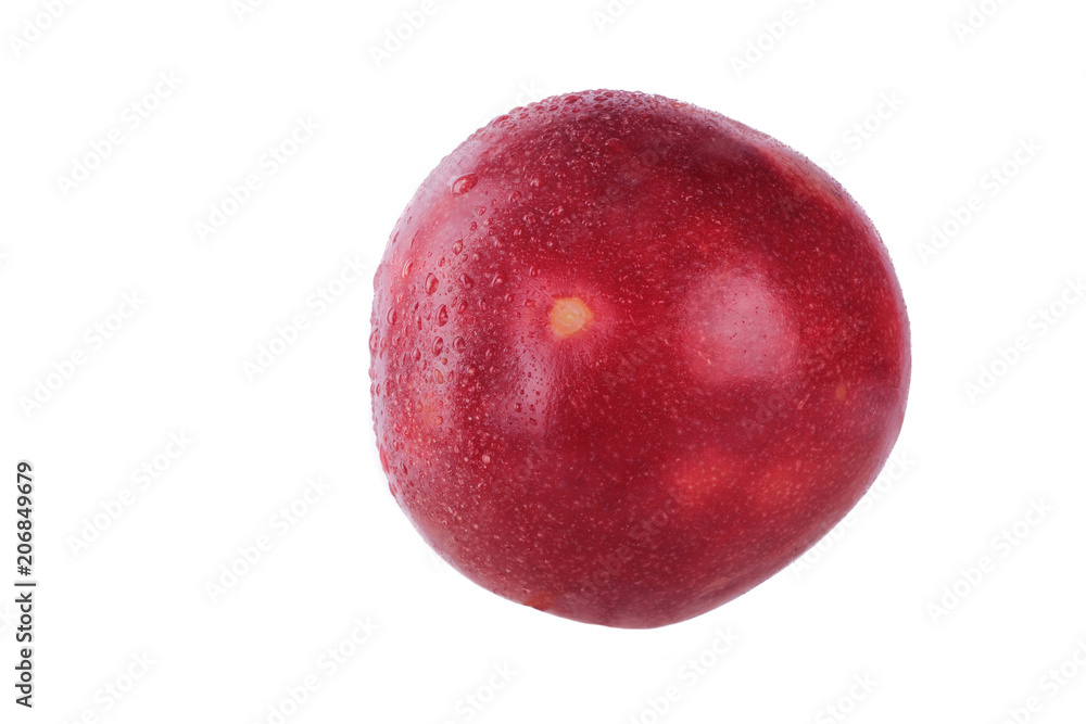 Fototapeta premium fresh passion fruit isoalted on white