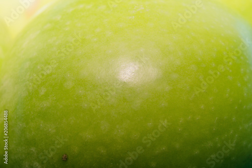 Ripe green apple