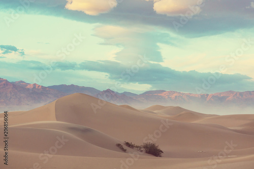 Sand dunes in California