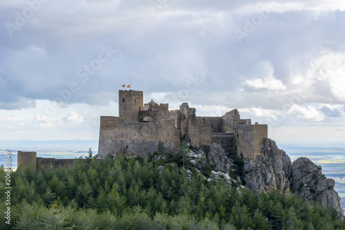 Castillo de Loarre en la provincia de Huesca 