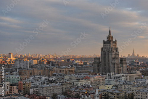 Vue de Moscou en Russie © Julien