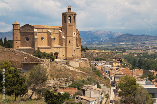 Obraz na płótnie Church of Santa Maria in Balaguer w salonie