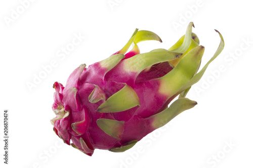 pitahaya isolated on white background