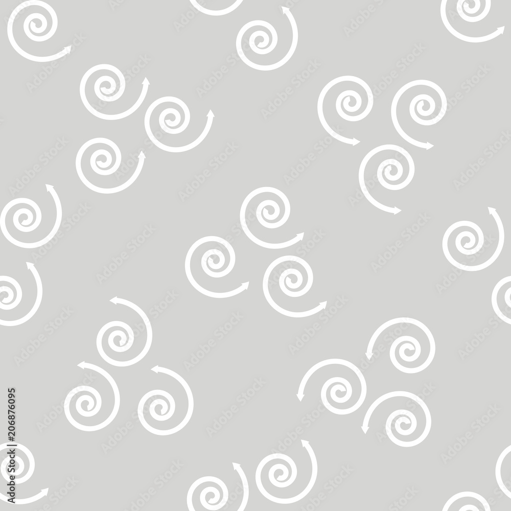 Seamless arrow pattern. Endless geometrical background. Contemporary design. Vector illustration.