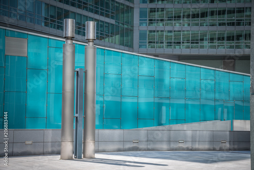 Klare Linien und Architektur in Wien mit viel Glas