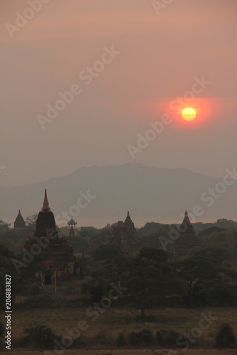 ancient pagodas in Bagan