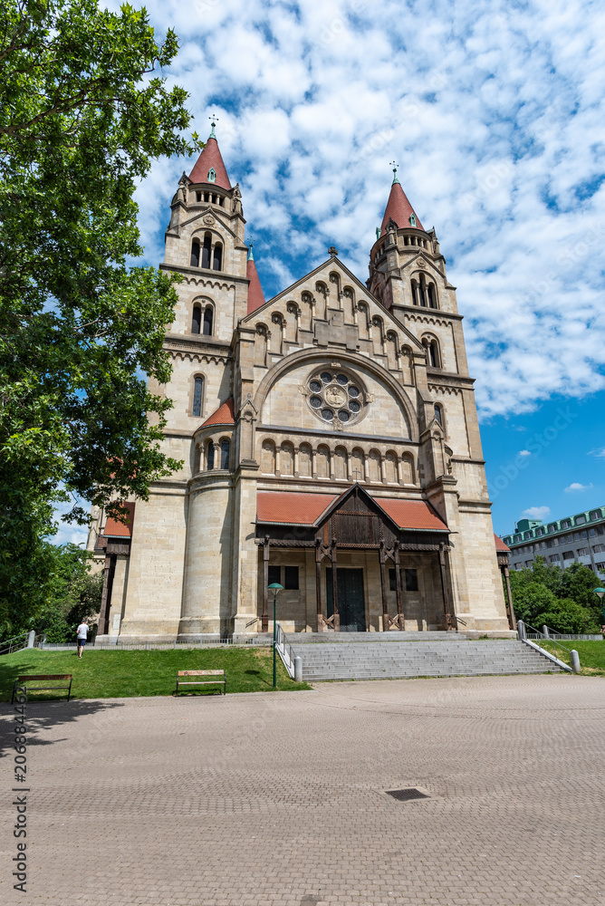 Kirche des heiligen Franz von Assisi in Wien