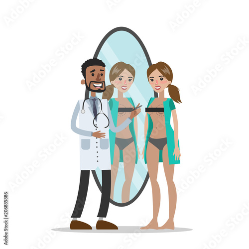 Plastic surgery set.