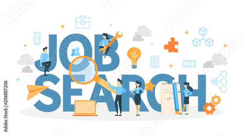 Job search concept.