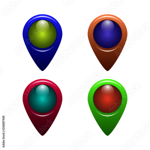 Free Download sign location on a white background - GFXLoad