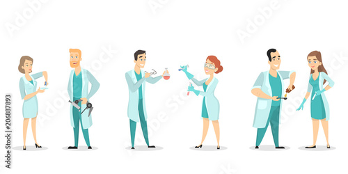 People scientists set.