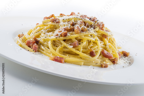 Pasta dish Spaghetti carbonara