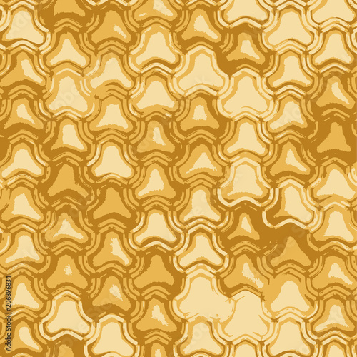 Geometry pattern brown background texture