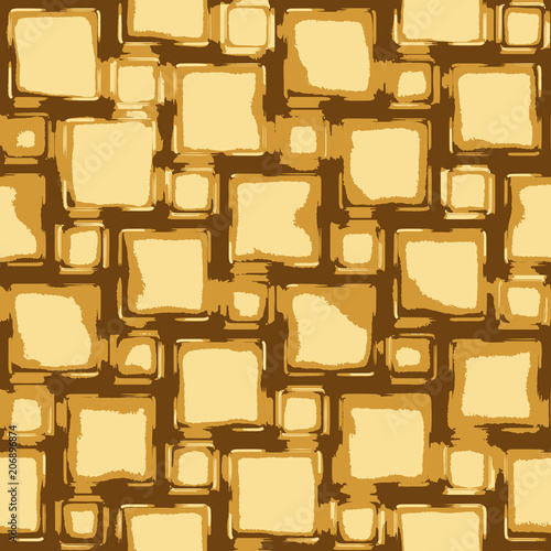 Geometry pattern brown background texture