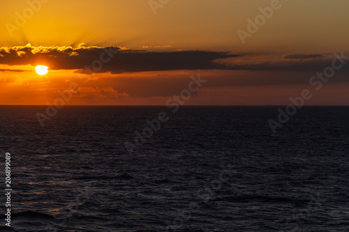 Sunset in the Gulf of Mexico © Joe
