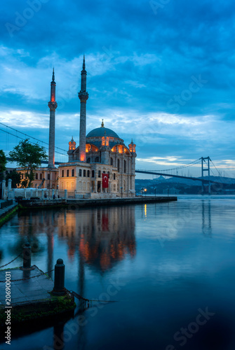 Ortaköy Mosque at Sunrise