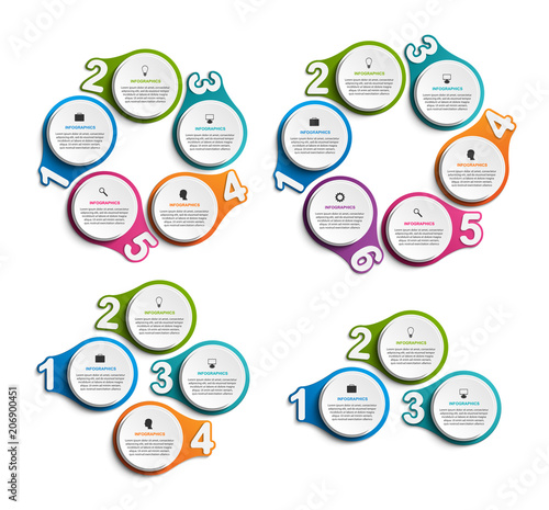 Collection infographics. Design elements. Infographics for business presentations or information banner.