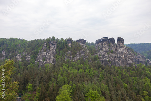 Saxon Switzerland National Park. Is a National Park in the German Free State of Saxony, near the Saxon capital Dresden.