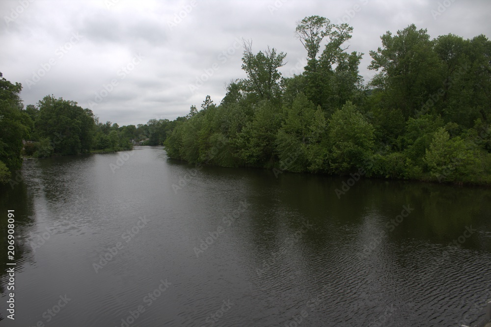 Fototapeta premium Stormy River
